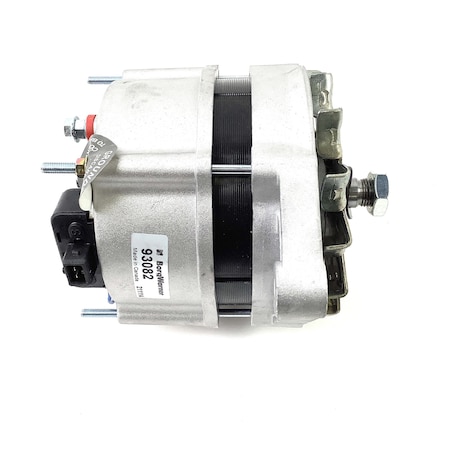 Delco Remy Alternator, 12V, 120A, Cw Rotation, No Pulley, New 93082
